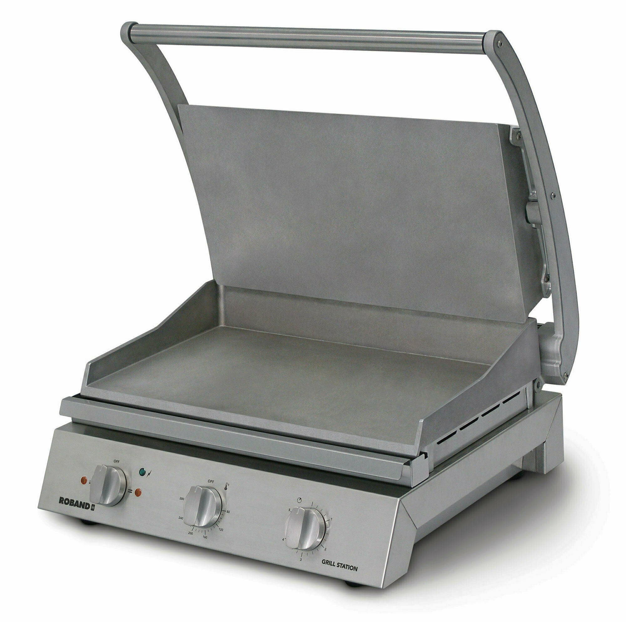 Roband Grill Station 8 slice, smooth plates, 13 Amp