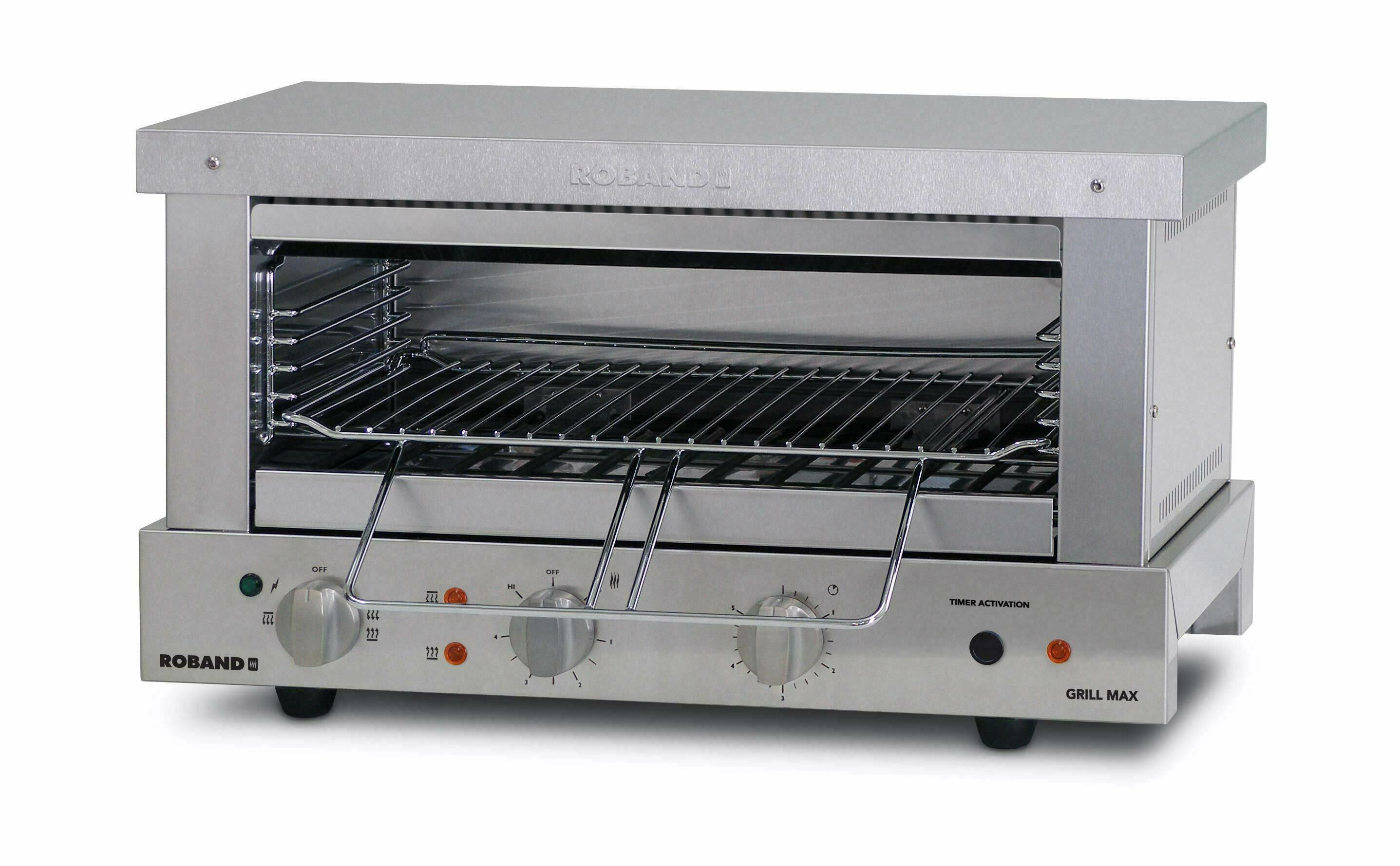 Roband Grill Max Wide-Mouth Toaster 8 slice, 15 Amp - GMW815E