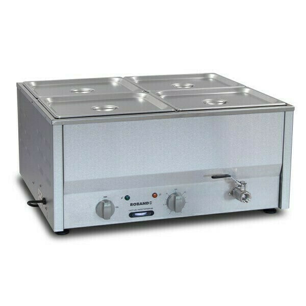 Roband Counter Top Bain Marie 4 x 1/2 size 100mm pans