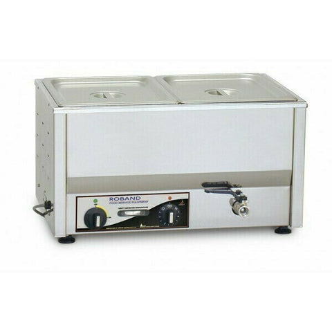 Roband Counter Top Bain Marie 2 x 1/2 size 100mm pans