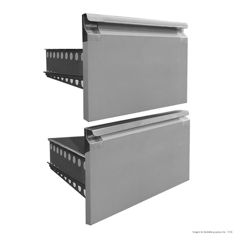 FED-X Optional Set 2 Drawers For Range XUB-2DRAWER