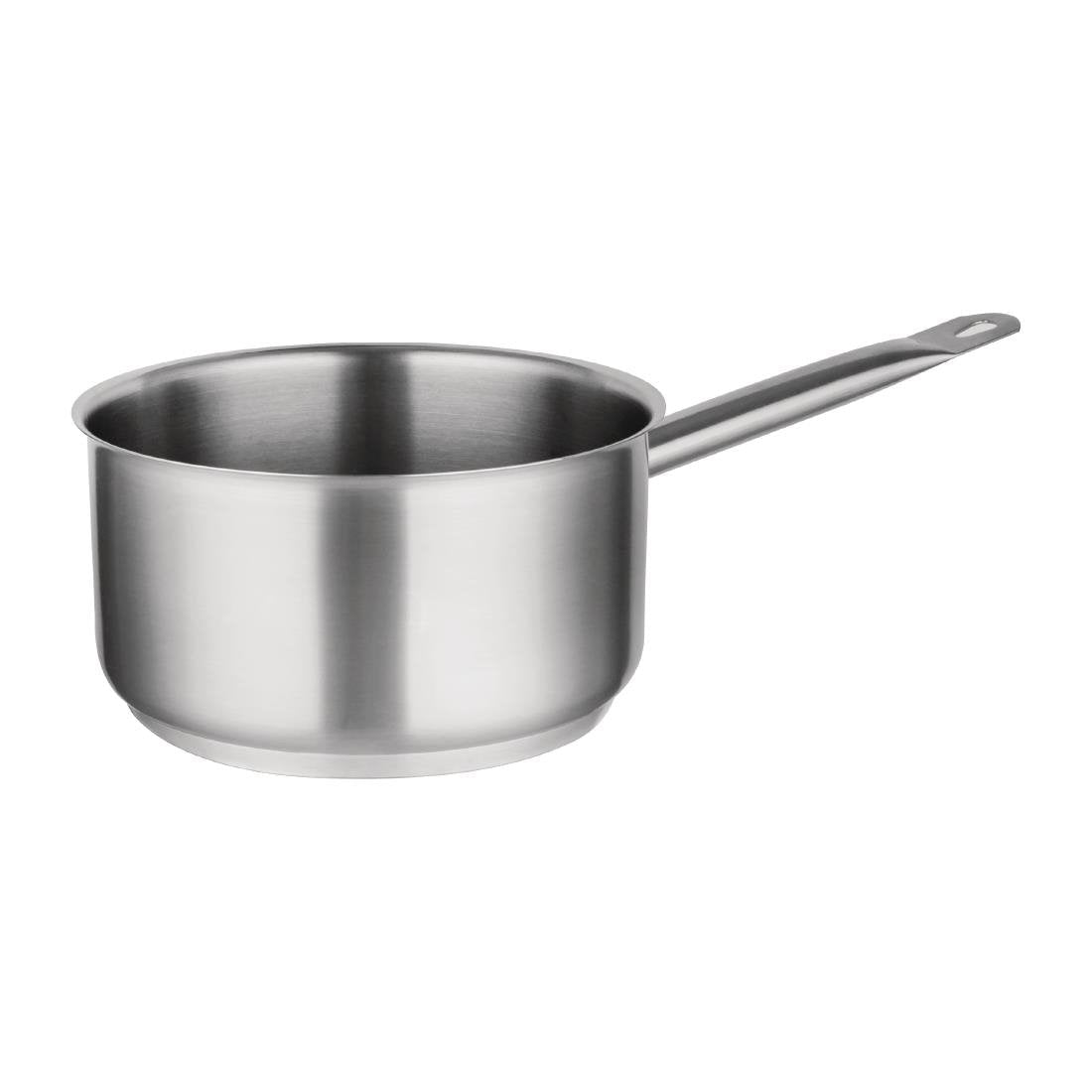 Vogue Stainless Steel Saucepan 8Ltr