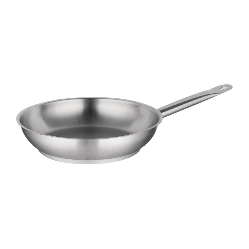 Vogue Stainless Steel Frying Pan 240mm
