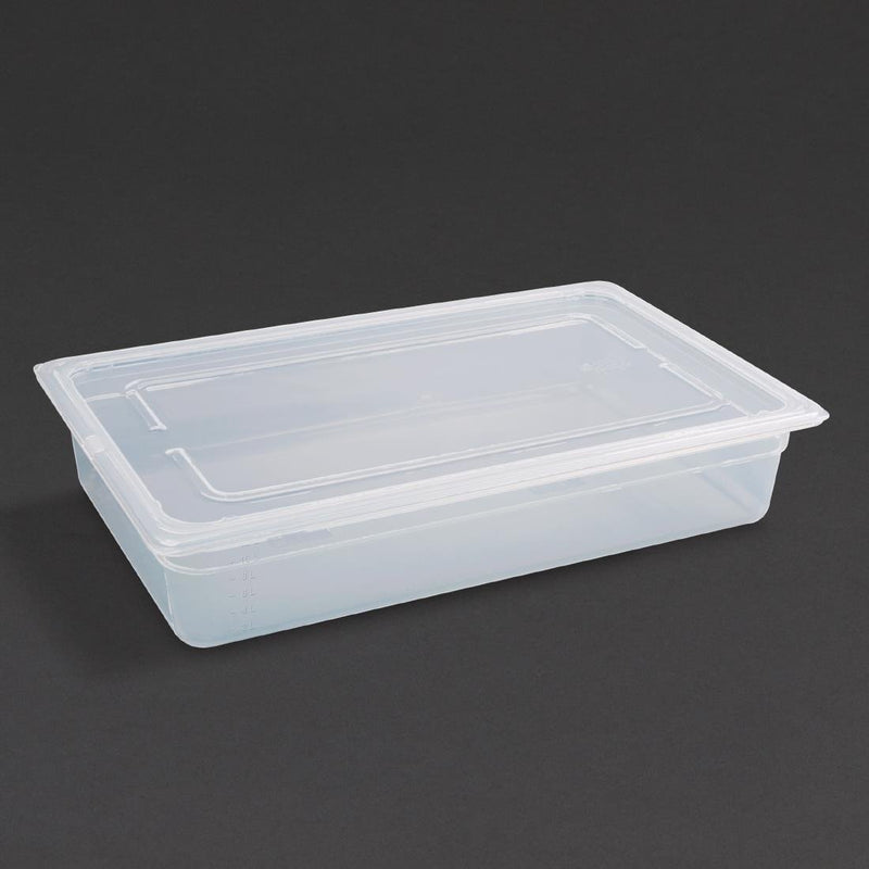 Vogue Polypropylene 1/1 Gastronorm Tray 100mm