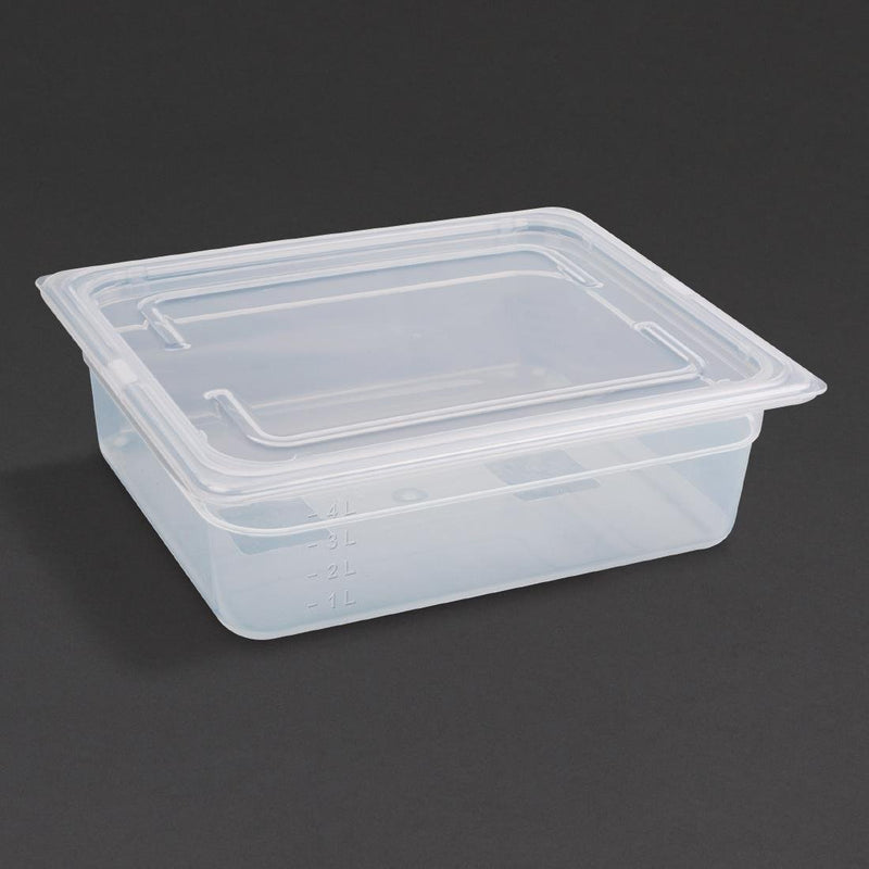 Vogue Polypropylene 1/2 Gastronorm Tray 100mm