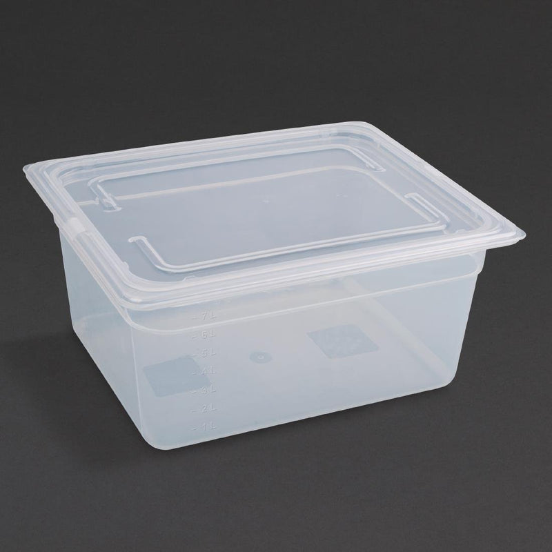 Vogue Polypropylene 1/2 Gastronorm Tray 150mm