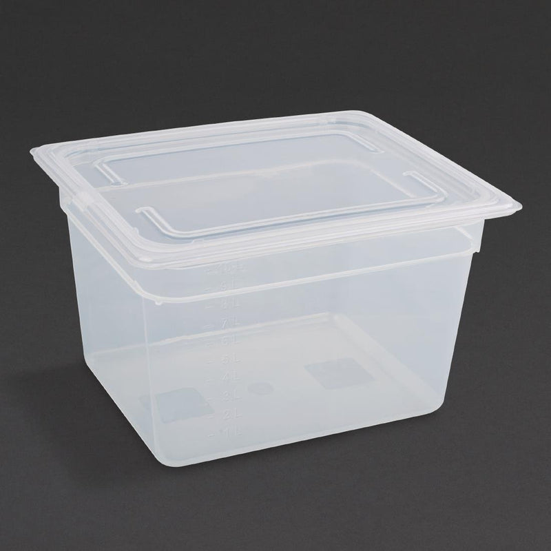 Vogue Polypropylene 1/2 Gastronorm Tray 200mm