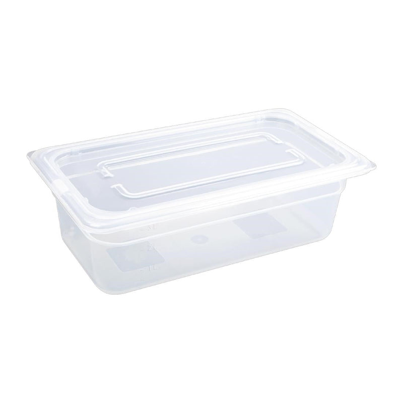 Vogue Polypropylene 1/3 Gastronorm Tray 100mm