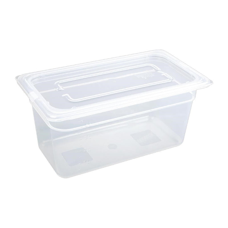 Vogue Polypropylene 1/3 Gastronorm Tray 150mm