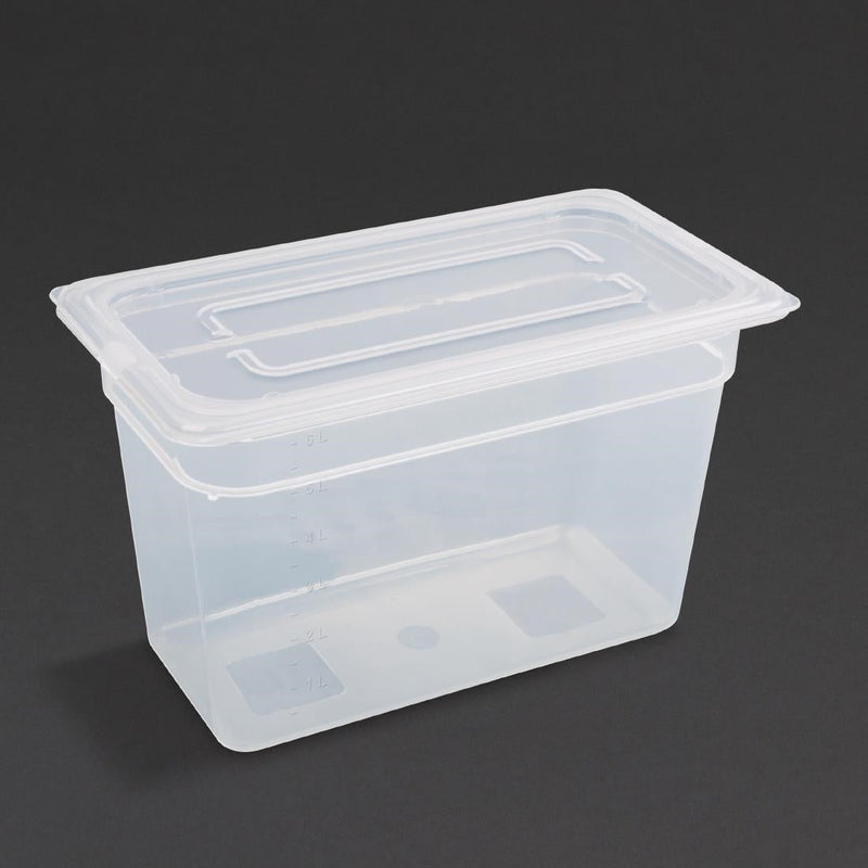 Vogue Polypropylene 1/3 Gastronorm Tray 200mm