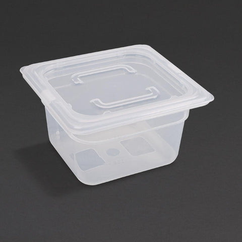 Vogue Polypropylene 1/6 Gastronorm Tray 100mm