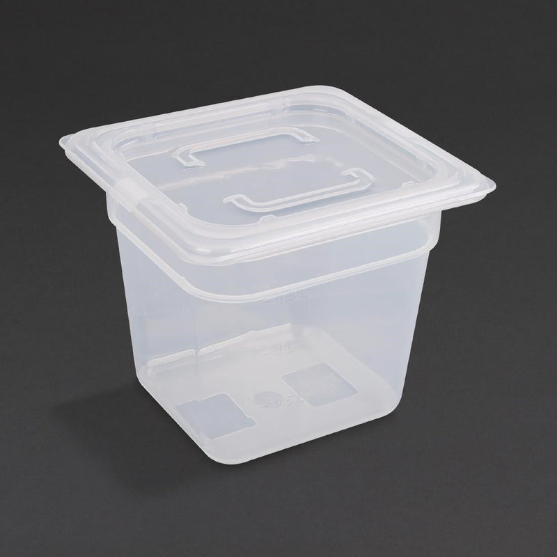 Vogue Polypropylene 1/6 Gastronorm Tray 150mm