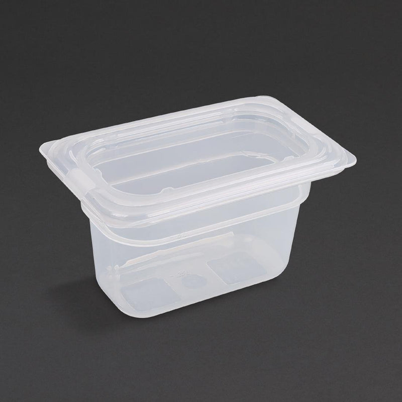 Vogue Polypropylene 1/9 Gastronorm Tray 100mm