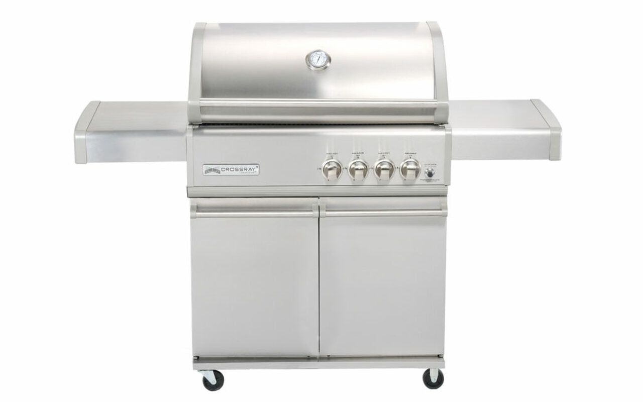 Crossray Trolley BBQ with 4 x Infrared Burners