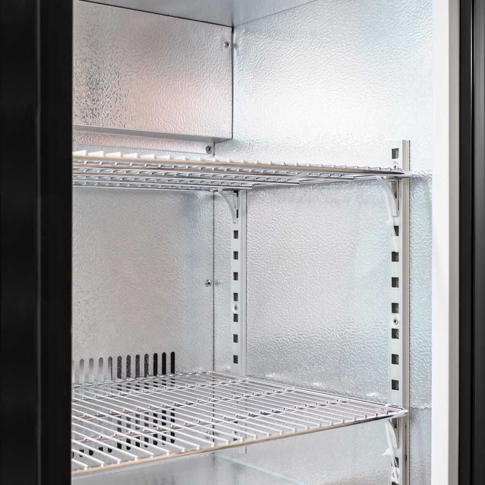 AG Twin Door Bar Fridge - Black Body & Doors 2BBR-H