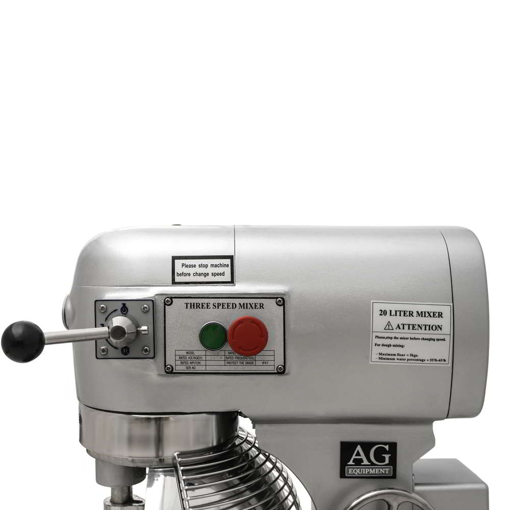 AG 20 Litre Planetary Food & Dough Mixer