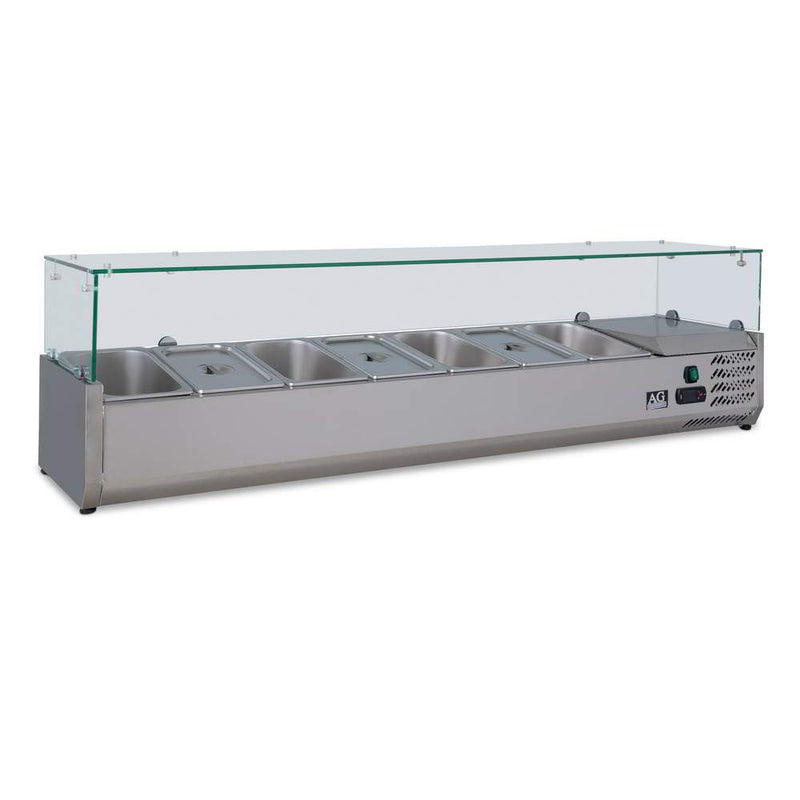 AG Bench Top Saladette / Pizza Showcase - 1600mm