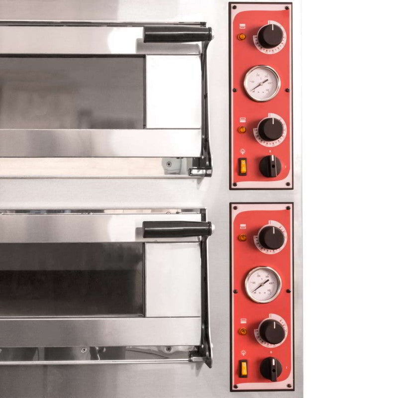 AG Italian Made Commercial 6 Series Electric Double Deck Oven