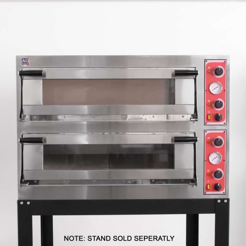 AG Italian Made Commercial 6 Series Electric Double Deck Oven