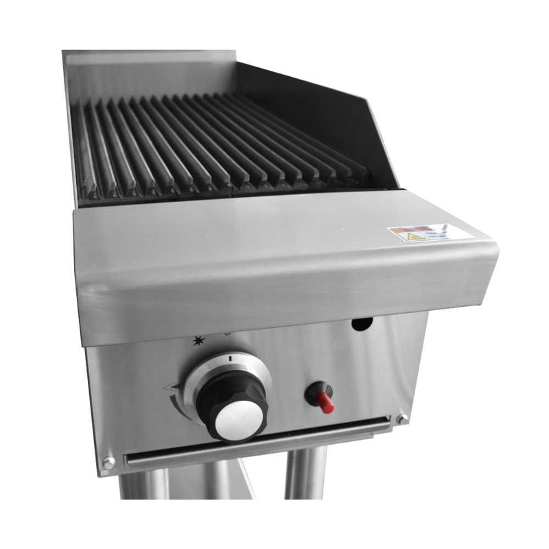 AG Single Burner Commercial Chargrill - 300MM width - LPG