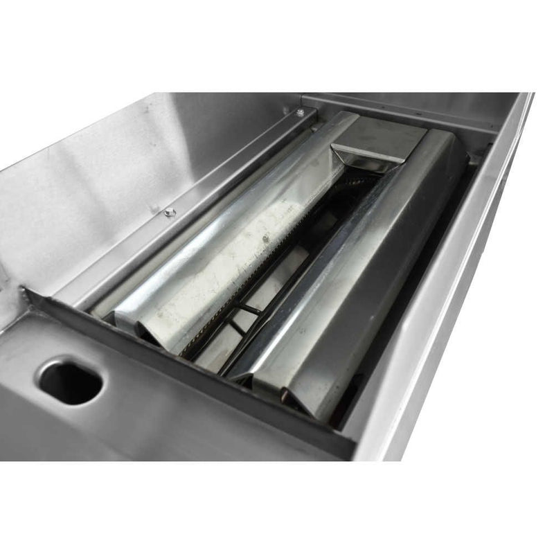 AG Single Burner Commercial Chargrill - 300MM width - Natural Gas