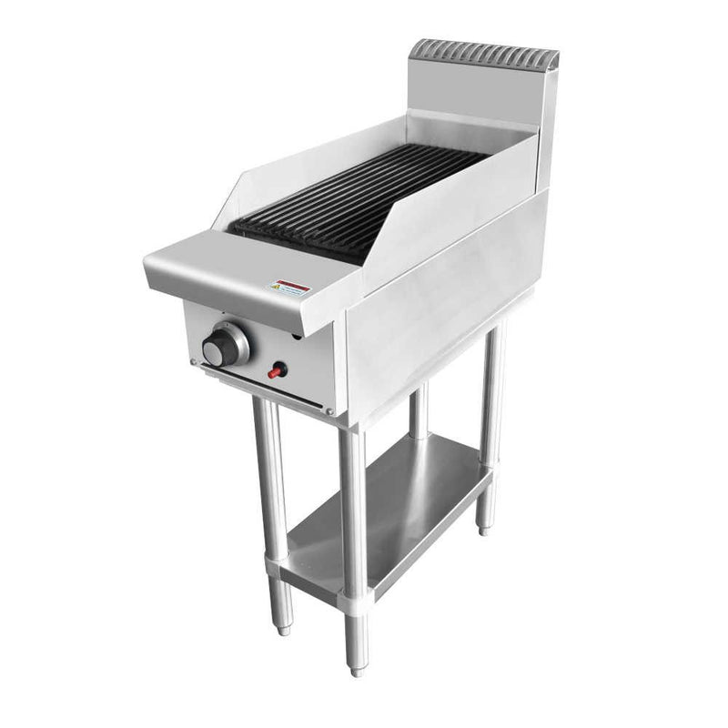 AG Single Burner Commercial Chargrill - 300MM width - Natural Gas