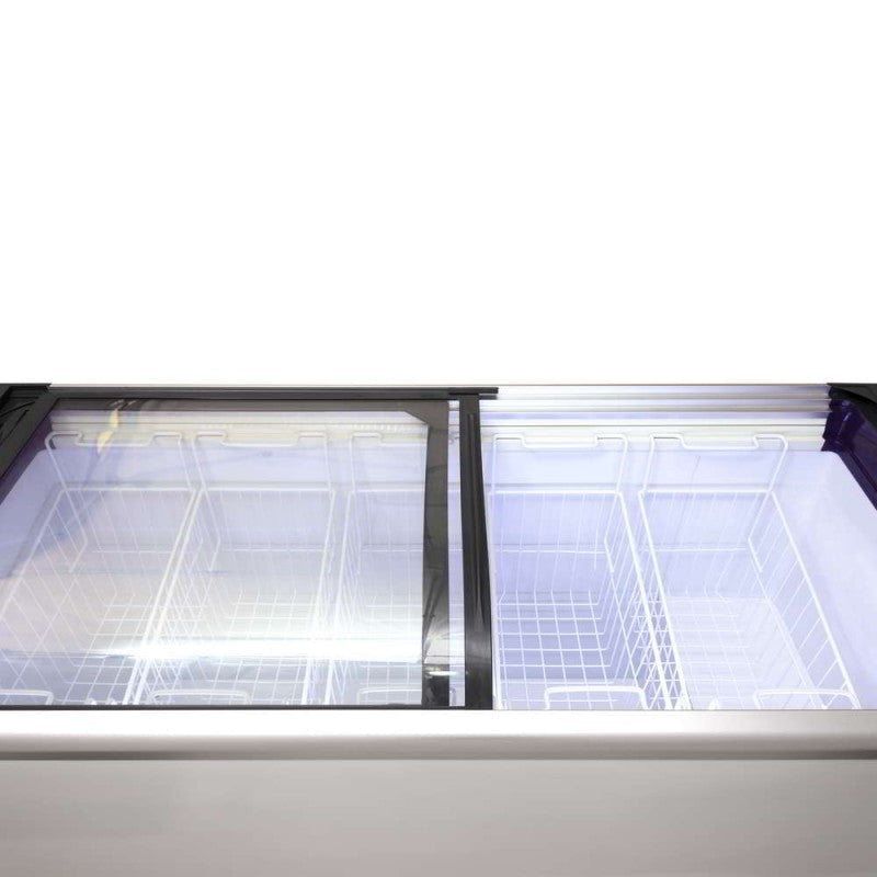 AG Sliding Glass Door Chest Freezer - 445 Litre