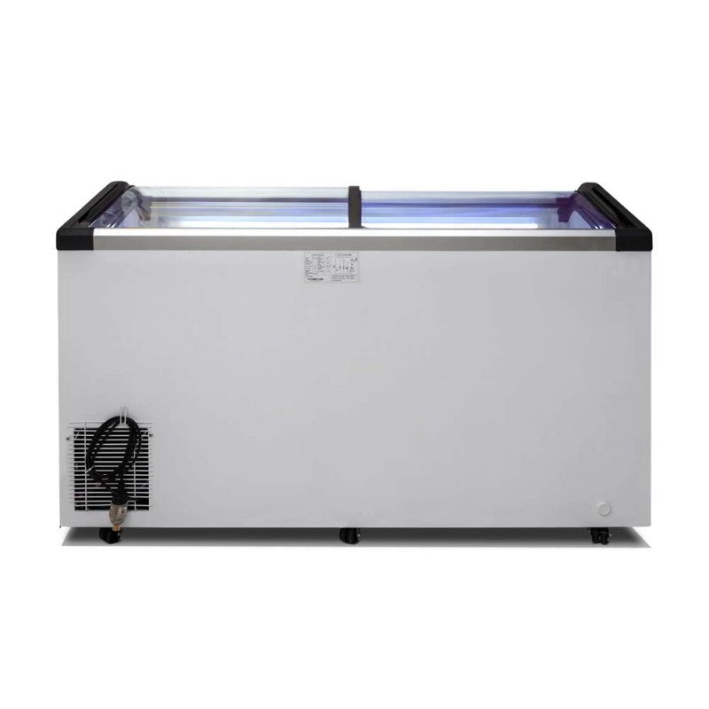 AG Sliding Glass Door Chest Freezer - 445 Litre