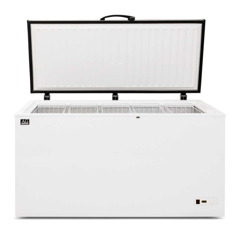 AG Stainless Lid Chest Freezer - 450 Litres