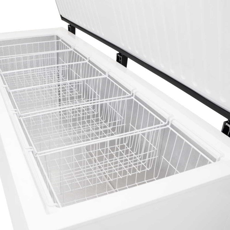 AG Stainless Lid Chest Freezer - 550 Litres