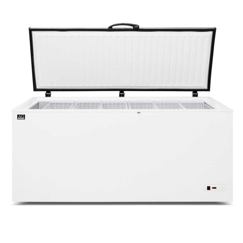 AG Stainless Lid Chest Freezer - 550 Litres