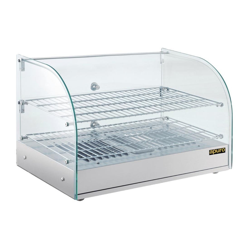 Apuro Countertop Heated Food Display 554mm