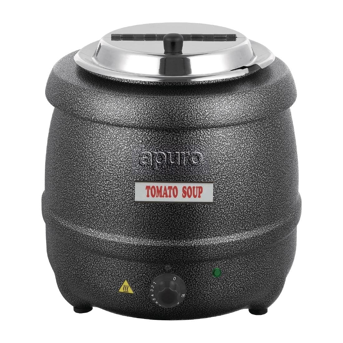 Apuro Graphite Grey Soup Kettle 10Ltr