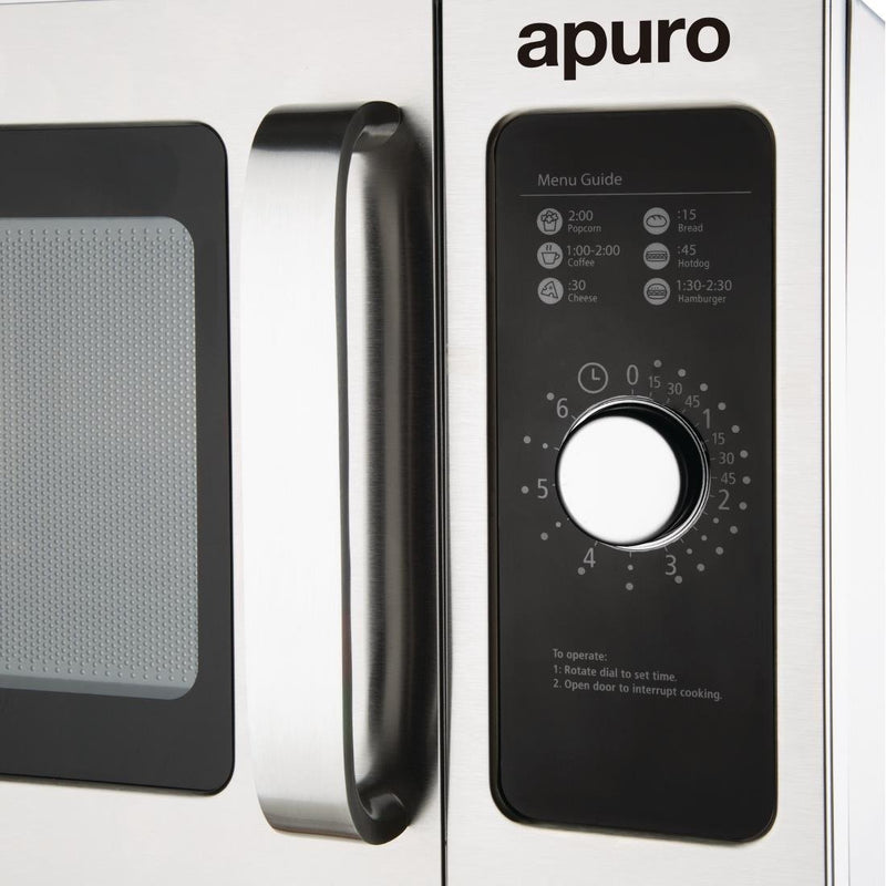 Apuro Light Duty Manual Commercial Microwave 25Ltr