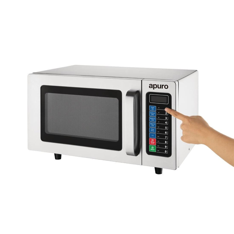 Apuro Light Duty Programmable Commercial Microwave 25Ltr