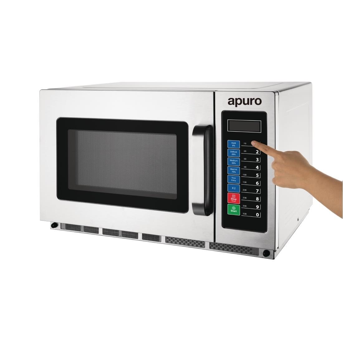 Apuro Medium Duty Programmable Commercial Microwave 34Ltr