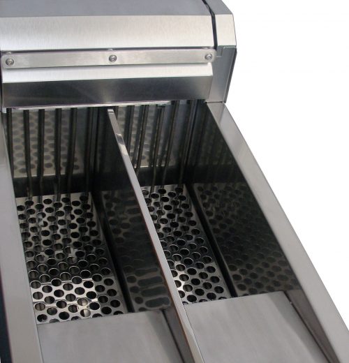 Austheat Freestanding Electric Fryer, two tanks