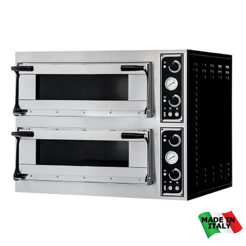 BakerMax Prisma Food Pizza Ovens Double Deck 8 X 40Cm TP-2