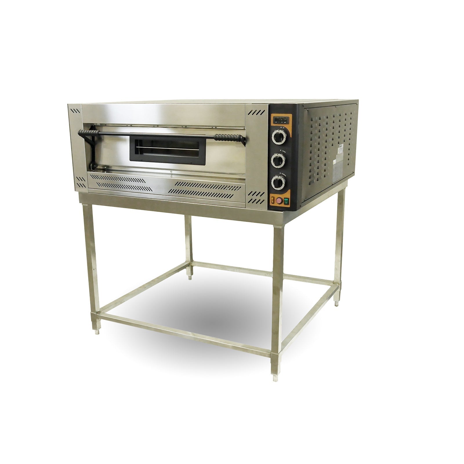 BakerMax Prisma Food Single Deck Gas Pizza&Bakery Ovens PMG-9