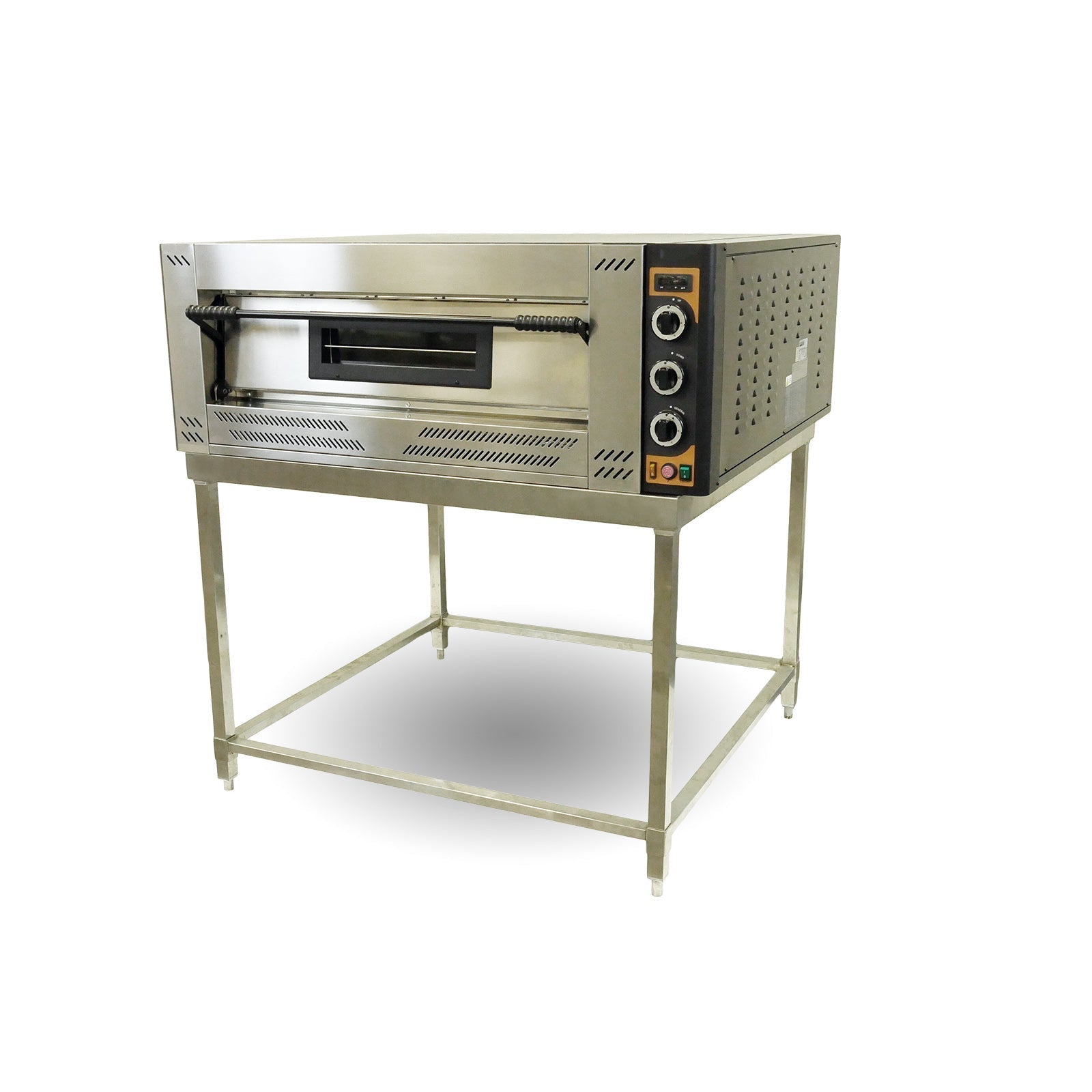 BakerMax Prisma Food Single Deck Gas Pizza&Bakery Ovens PMG-9