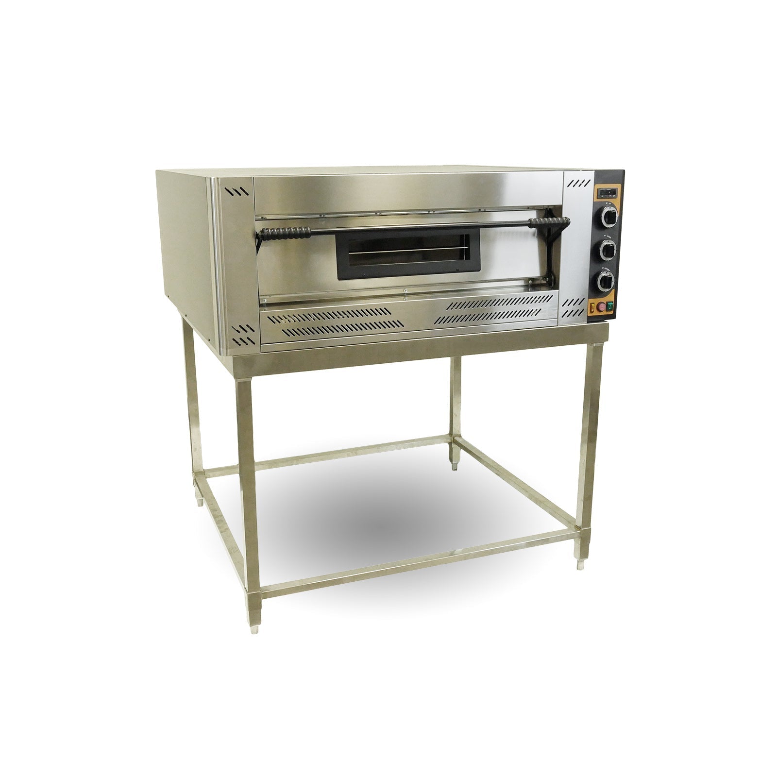 BakerMax Prisma Food Single Deck Gas Pizza&Bakery Ovens PMG-9