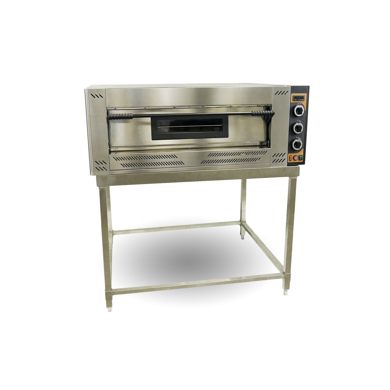 BakerMax Prisma Food Single Deck Gas Pizza&Bakery Ovens PMG-9