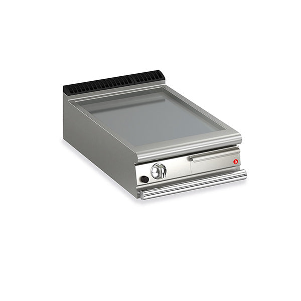 Baron 1 Burner Gas Fry Top With Smooth Mild Steel Plate - 900Mm Depth