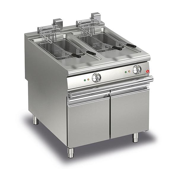 Baron 22+22L Double Basin Electric Deep Fryer