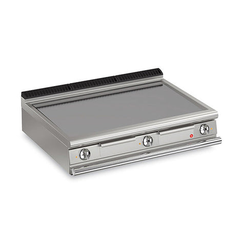 Baron 3 Burner Electric Fry Top With Smooth Mild Steel Plate And Thermostat Control - 700Mm Depth