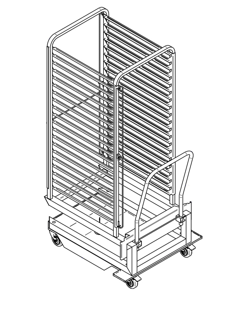 Fagor Loading Trolley For Trays CEB-202