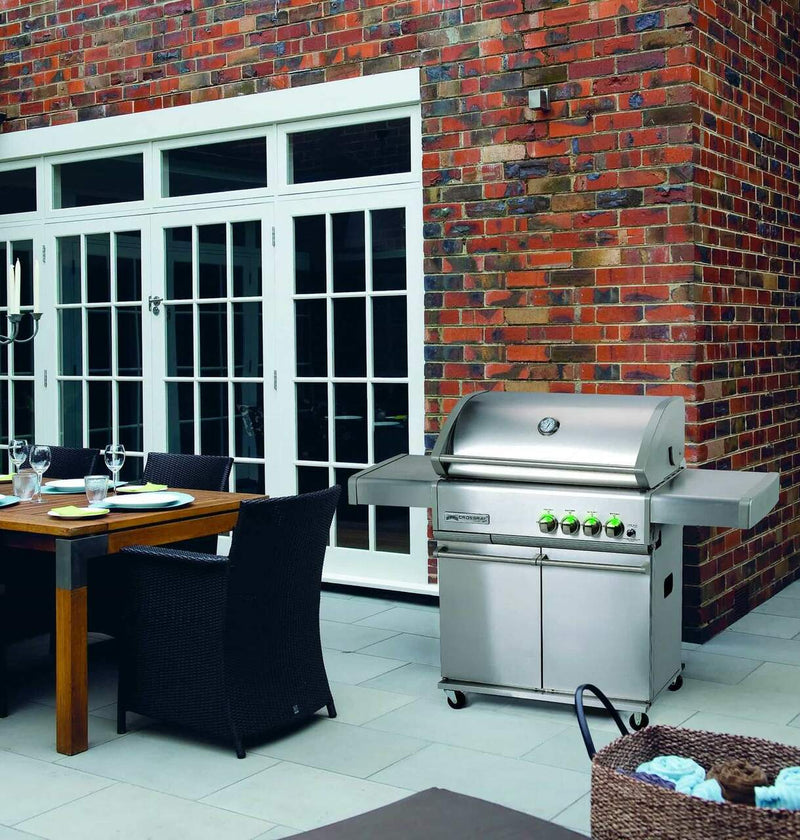 Crossray Trolley BBQ with 4 x Infrared Burners