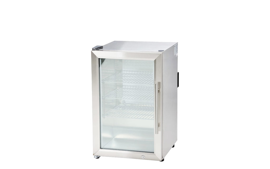 Crossray Stainless Steel Single Fridge - 63L