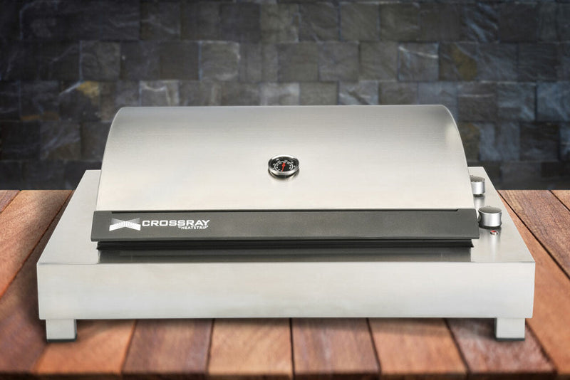 Crossray Electric BBQ 1500W (TCE15F-2) with Kitchen cabinet