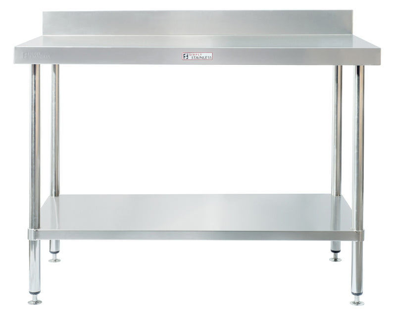 Simply Stainless SS02 Work Bench with Splashback